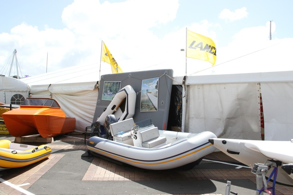  Lancer stand - Auckland International Boat Show, 16 September 2011 © Richard Gladwell www.photosport.co.nz